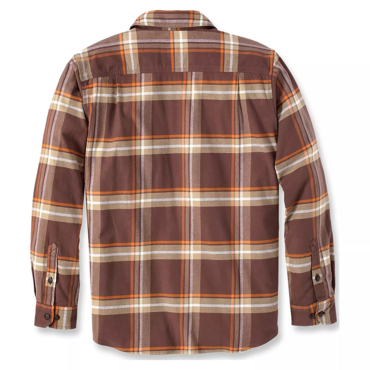 Midweight flannelskjorte, Herre, Chestnut - Carhartt 105945 - B57