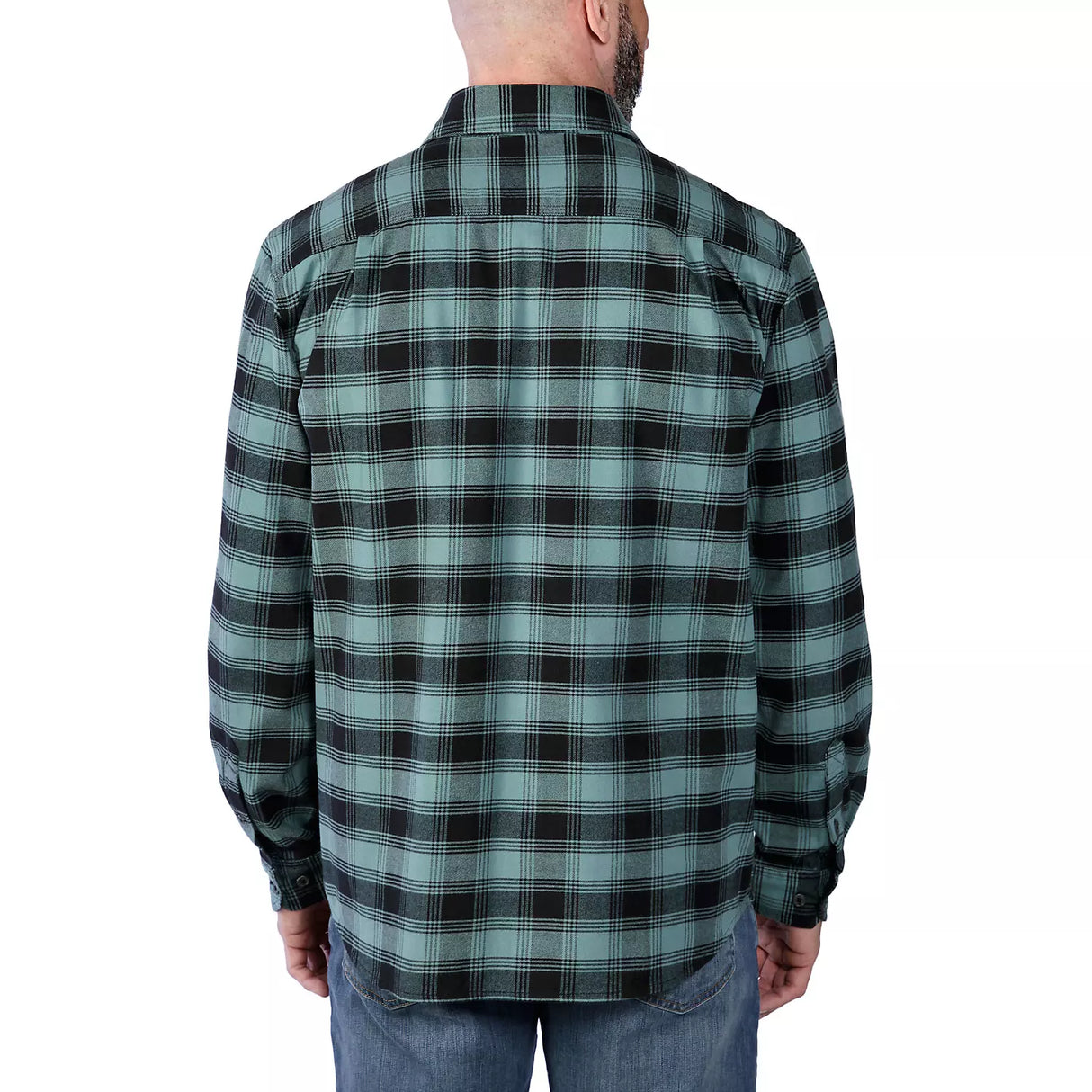 Midweight flannelskjorte, Herre, Sea pine - Carhartt 105945 - GE0