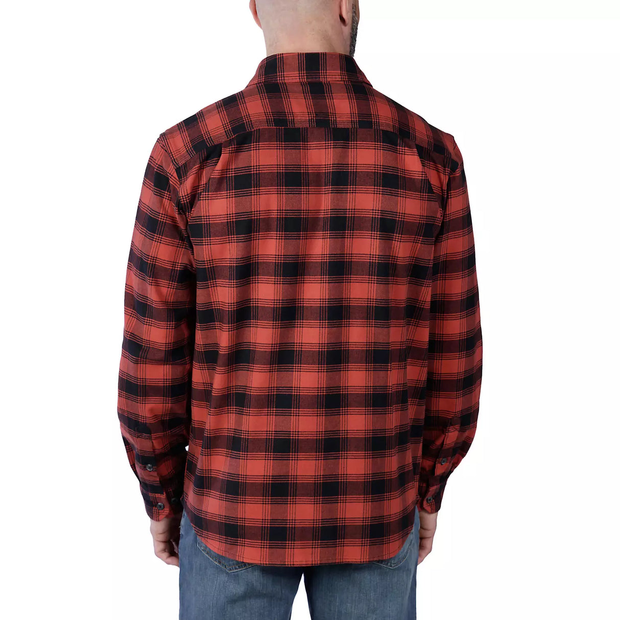 Midweight flannelskjorte, Herre, Red ochre - Carhartt 105945 - R81