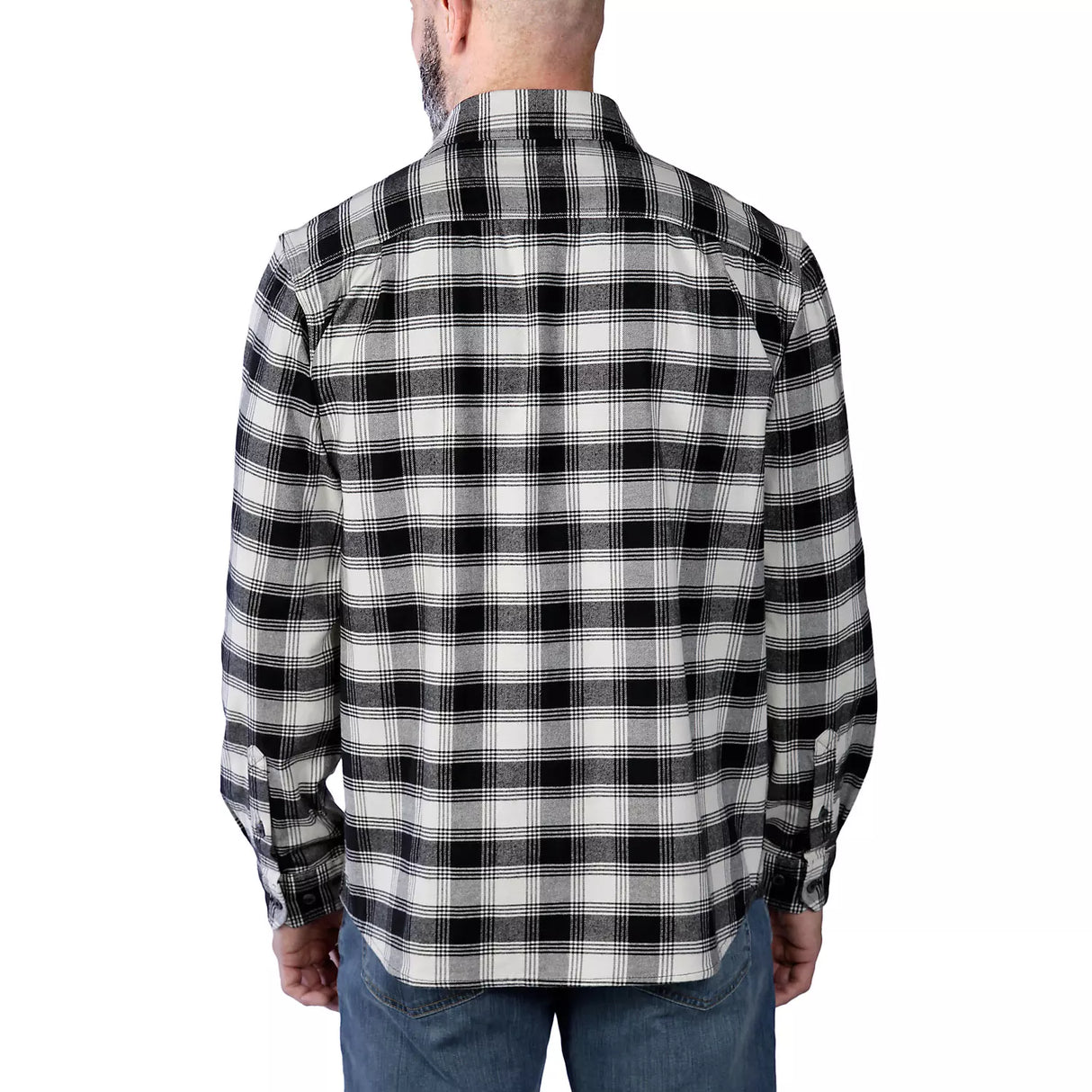 Midweight flannelskjorte, Herre, Malt - Carhartt 105945 - W03 -