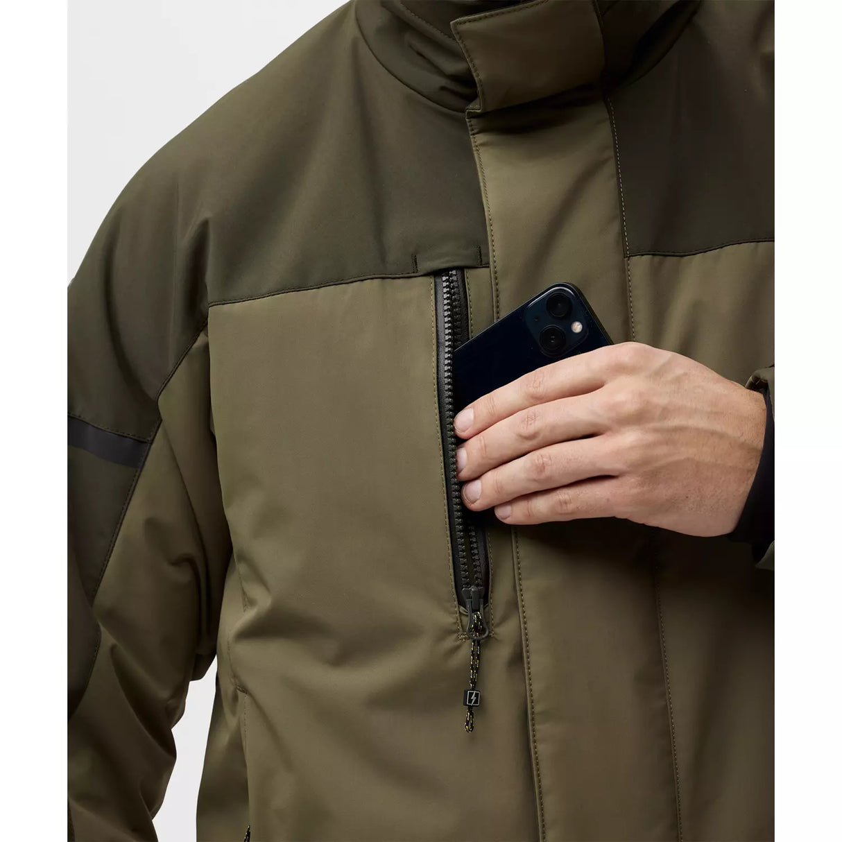 Snickers AllroundWork vinterjakke 1106, Green/Dark Khaki Green, Herre