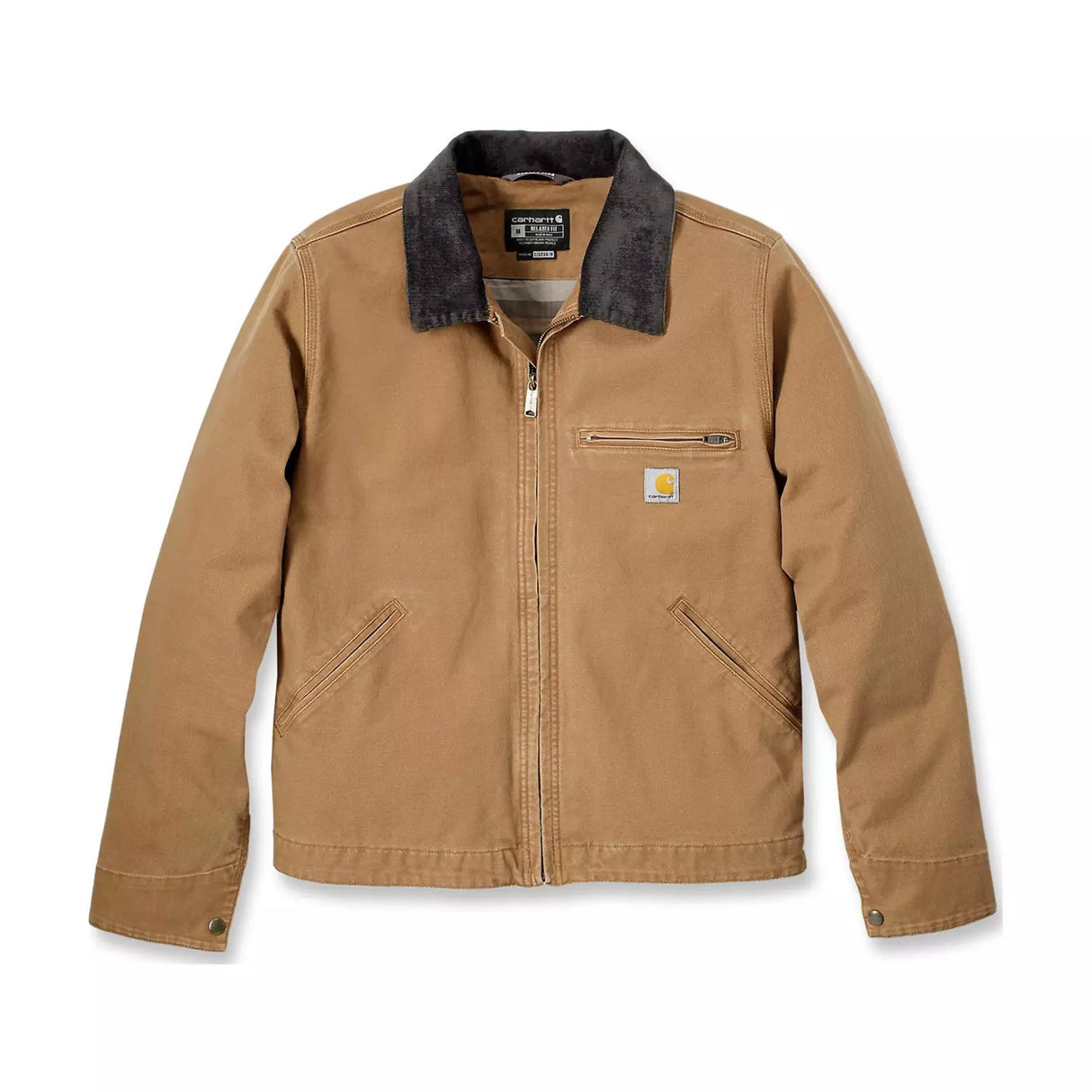 Carhartt Duck Detroit jakke 106234, Brun