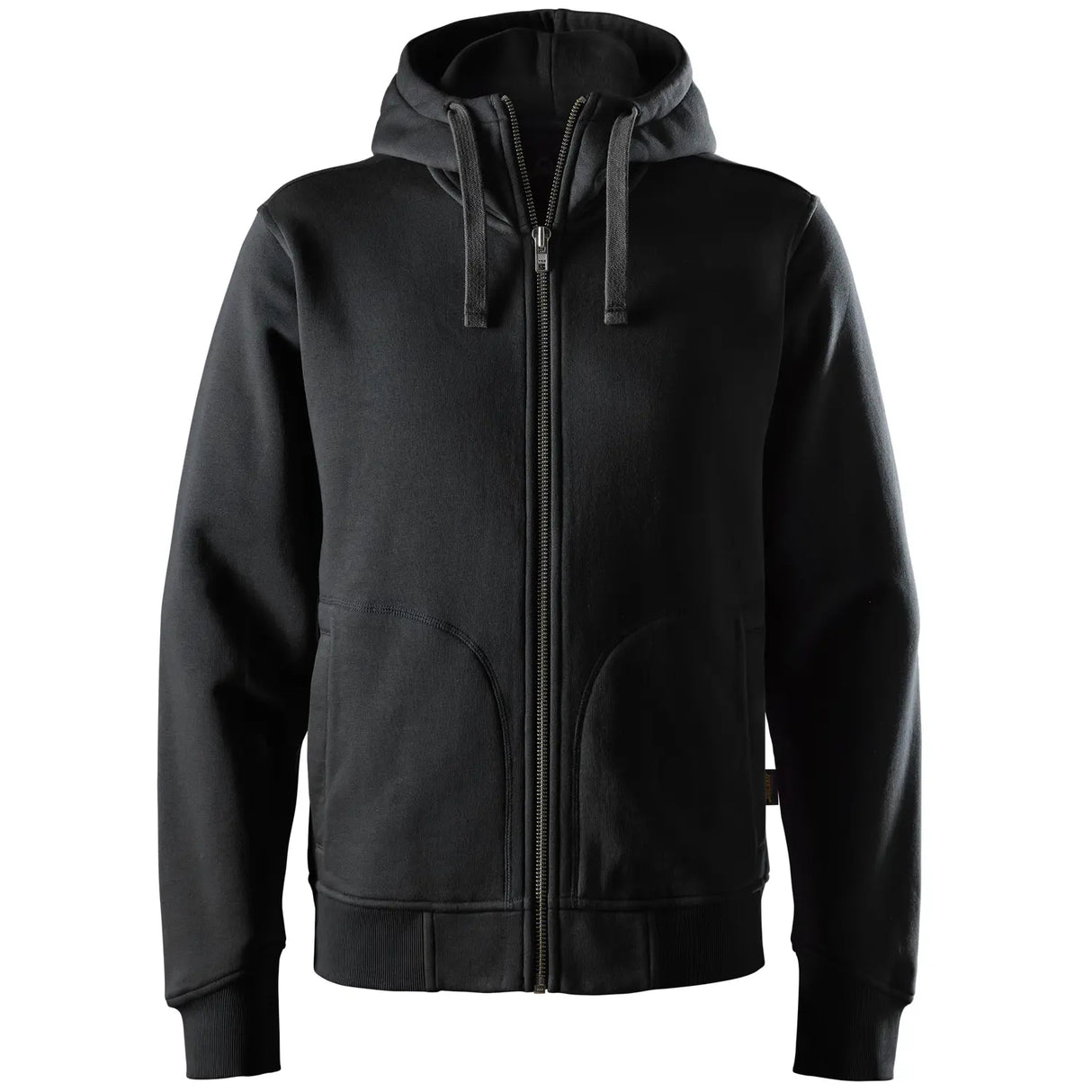 Kraftig sweatshirt med lynlås, Sort, Snickers 2046