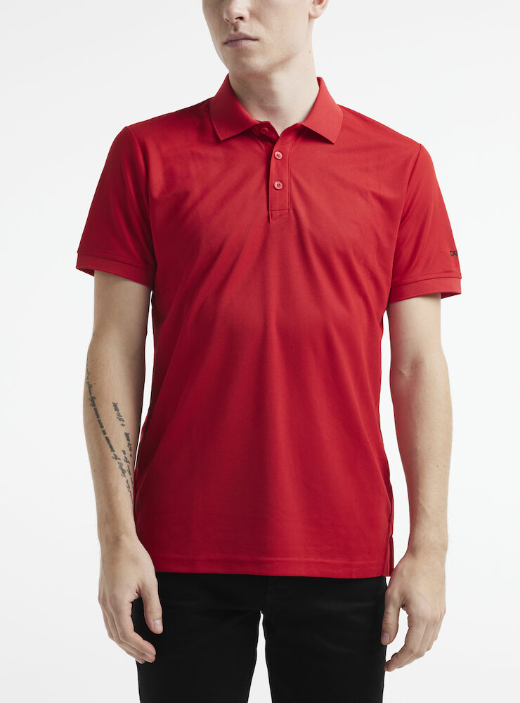 CORE Unify Polo Shirt, Herre, Rød - Craft 1909138