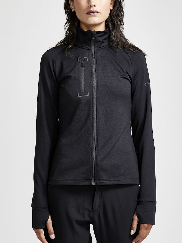 ADV Explore Letvægts Mellemlagsjakke, Sort - Dame - Craft 1910401