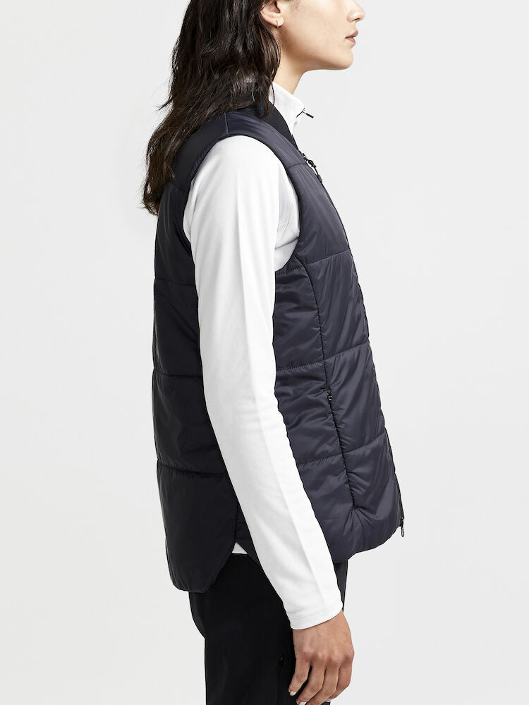 Core Light Padded Vest, Sort - Dame - Craft 191259