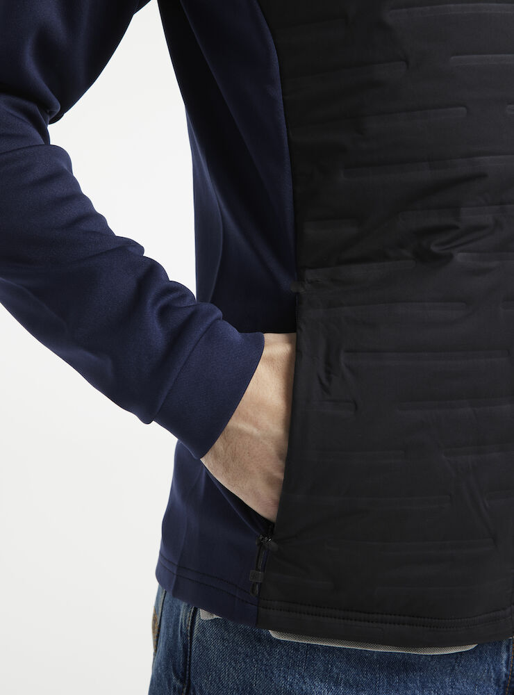 ADV Unify Hybrid Jacket, Herre, Navy/Sort - Craft 1912224