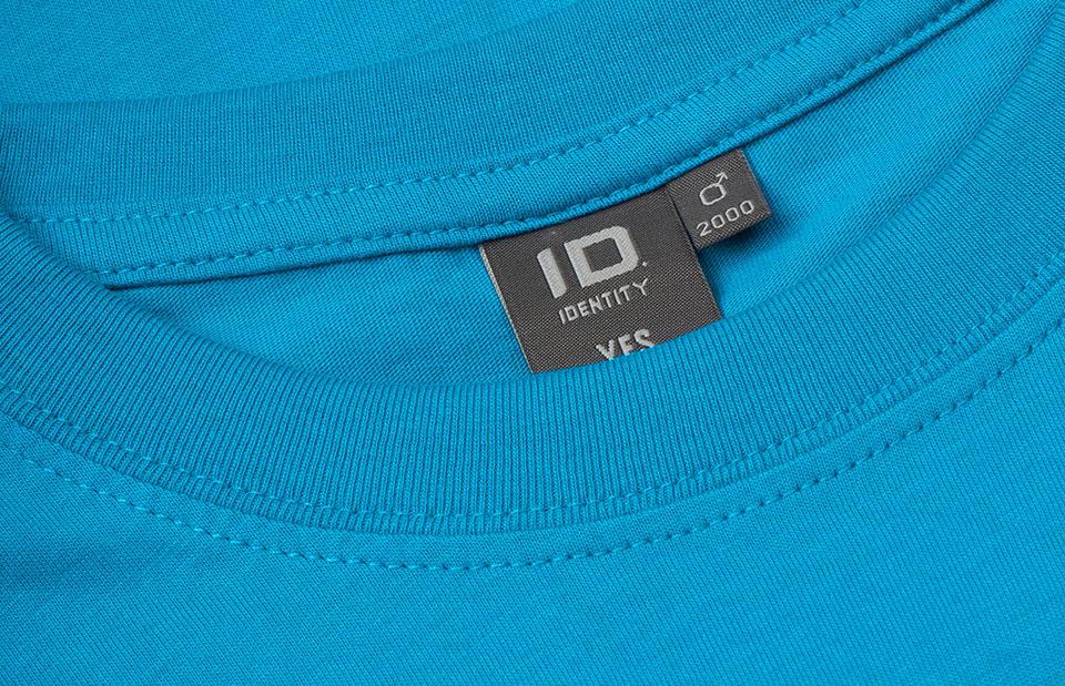 Basic T-shirt, Turkis - 2000