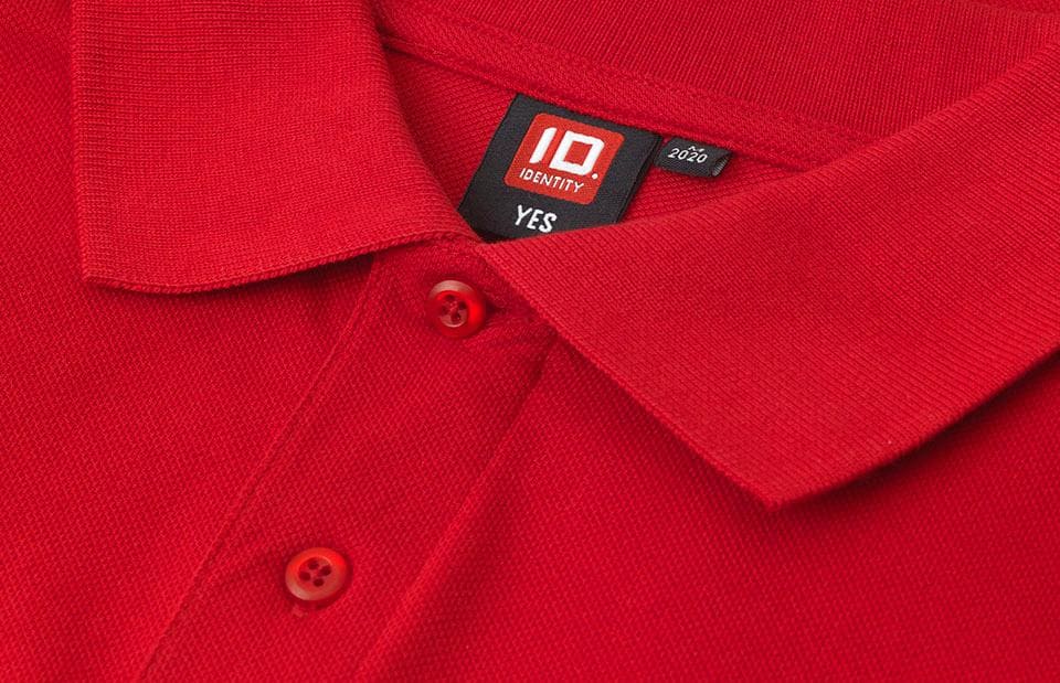 Klassisk Herre Polo T-shirt – 100% Bomuld, Regular Fit, Rød - 2020