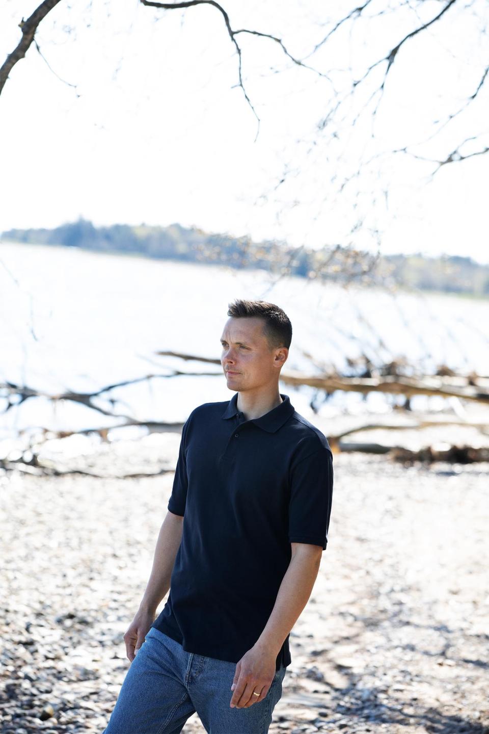 Klassisk Herre Polo T-shirt – 100% Bomuld, Regular Fit, Mørk kongeblå - 2020