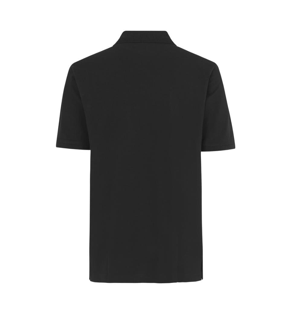 Klassisk Herre Polo T-shirt – 100% Bomuld, Regular Fit, Sort - 2020