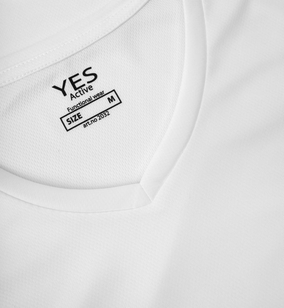 YES Active T-shirt - Dame - Hvid - ID 2032