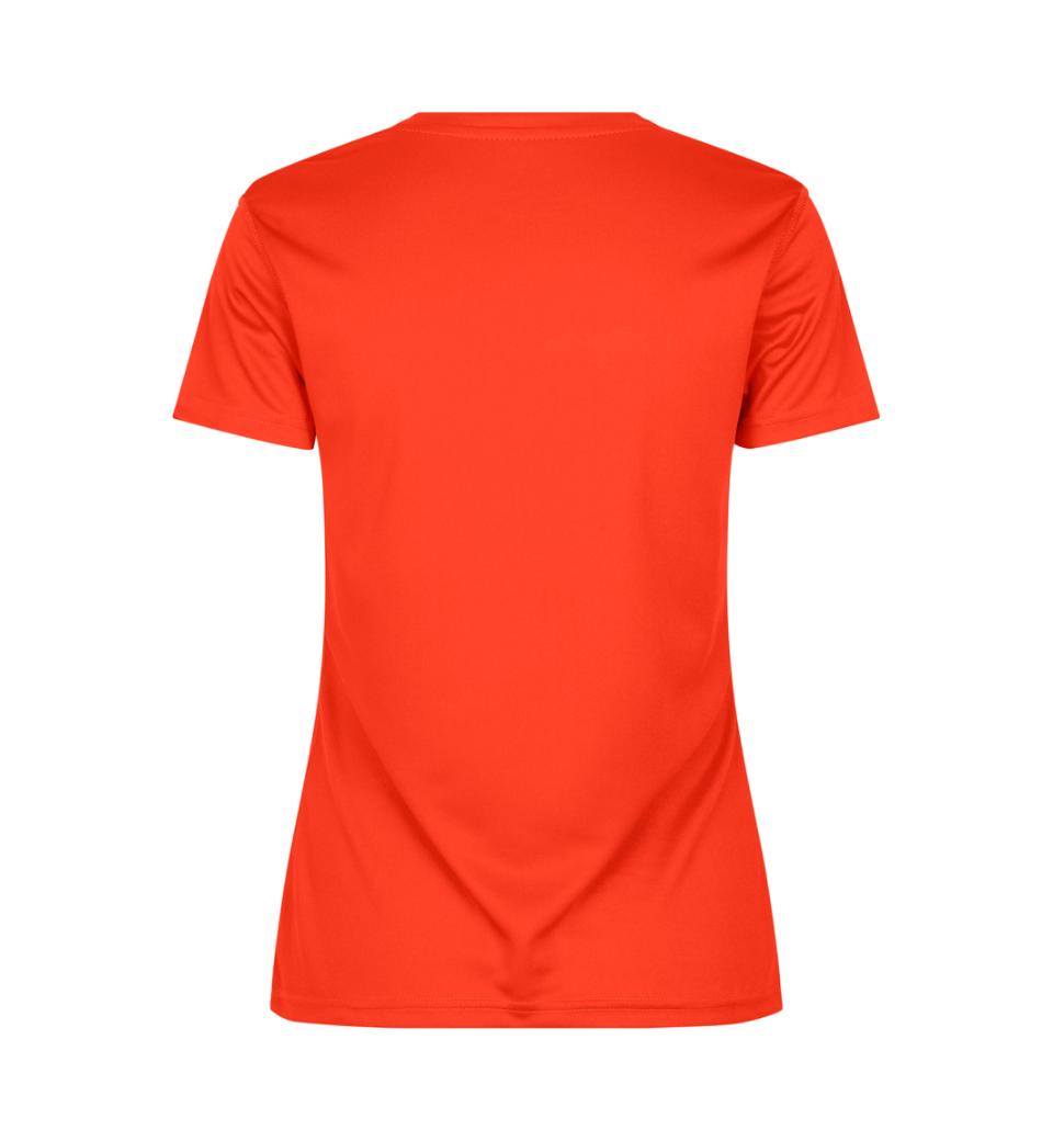 YES Active T-shirt - Dame - Orange - ID 2032