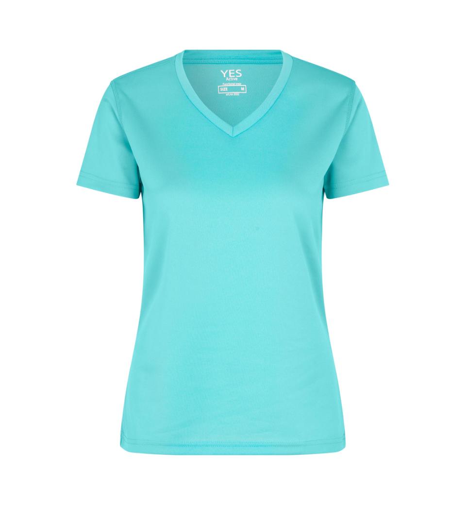 YES Active T-shirt - Dame - Mint - ID 2032