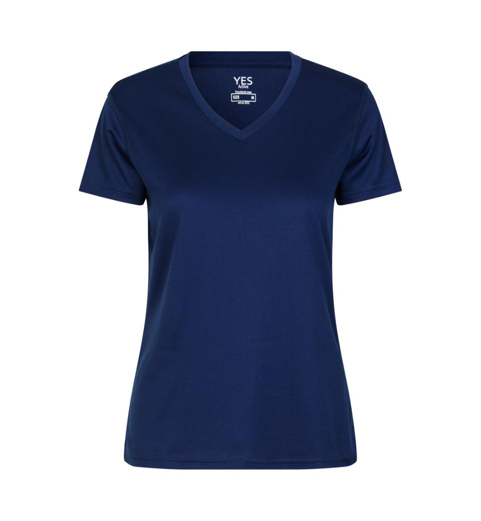 YES Active T-shirt - Dame - Mørk Kongeblå - ID 2032