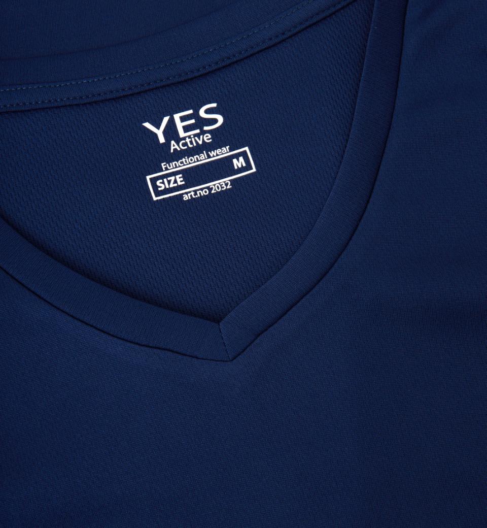 YES Active T-shirt - Dame - Mørk Kongeblå - ID 2032