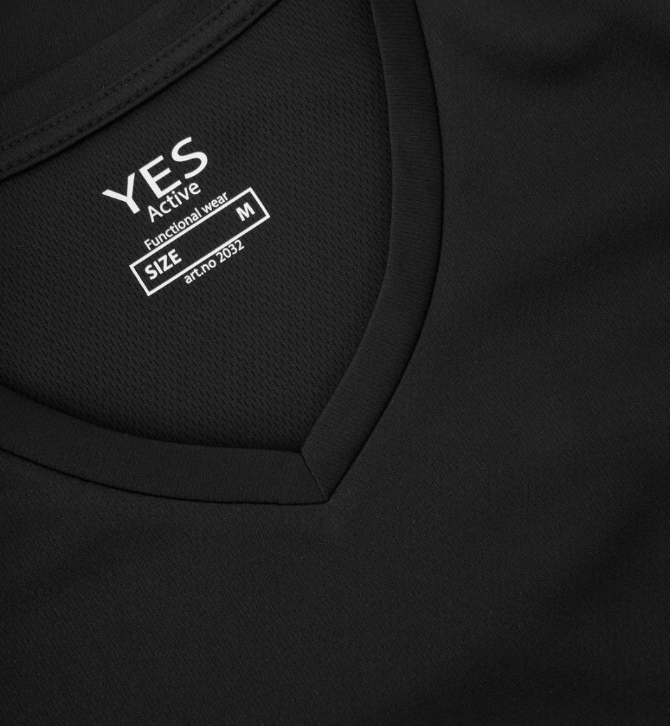 YES Active T-shirt - Dame - Sort - ID 2032