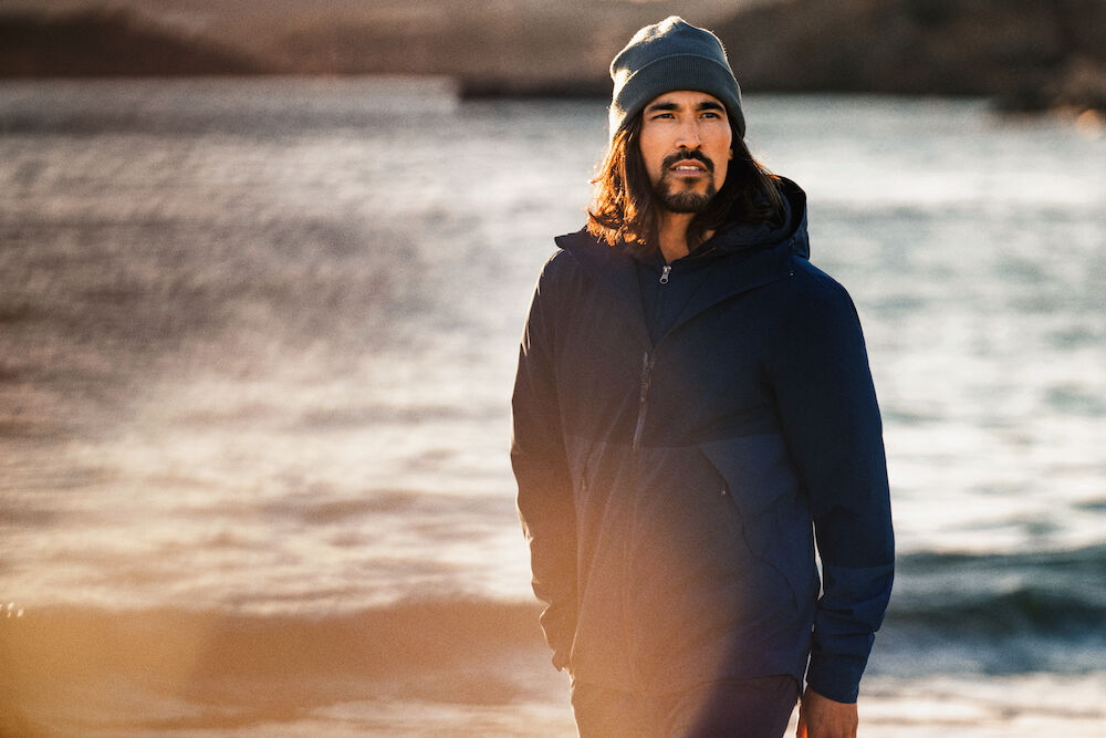 Northville Tofarvet Skaljakke, Navy - James Harvest 2111041 - 600