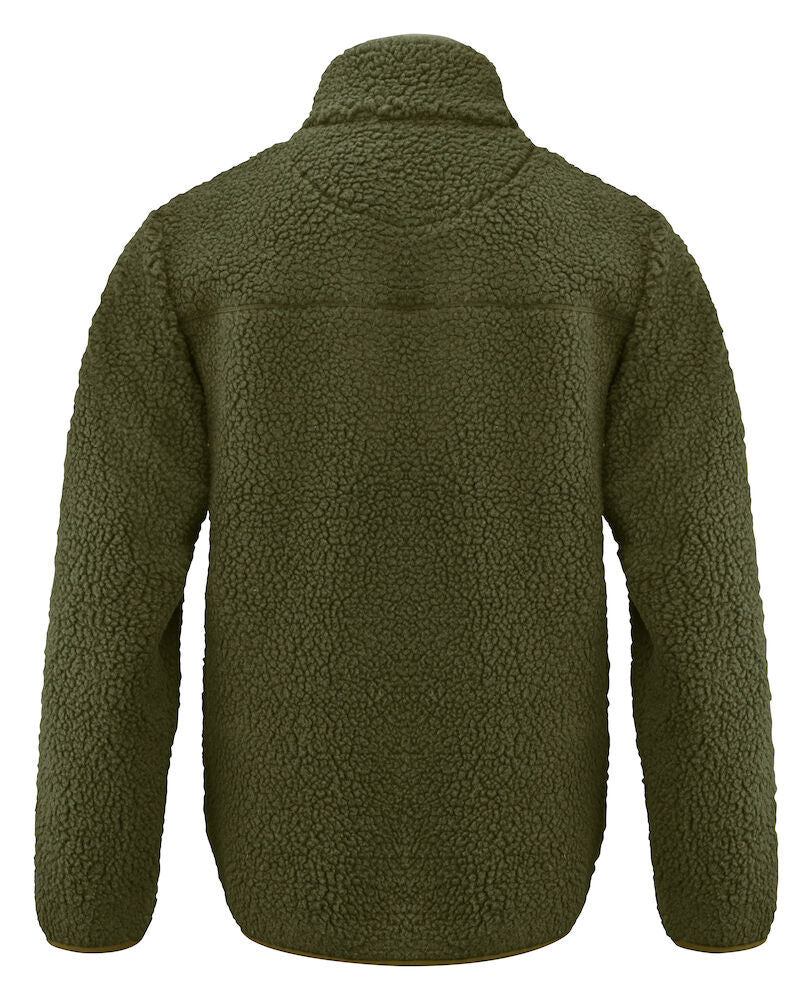 Kingsley Fleece Sweater, Grøn - James Harvest 2111500 - 704