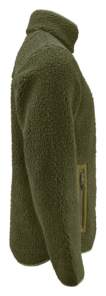 Kingsley Fleece Sweater, Grøn - James Harvest 2111500 - 704