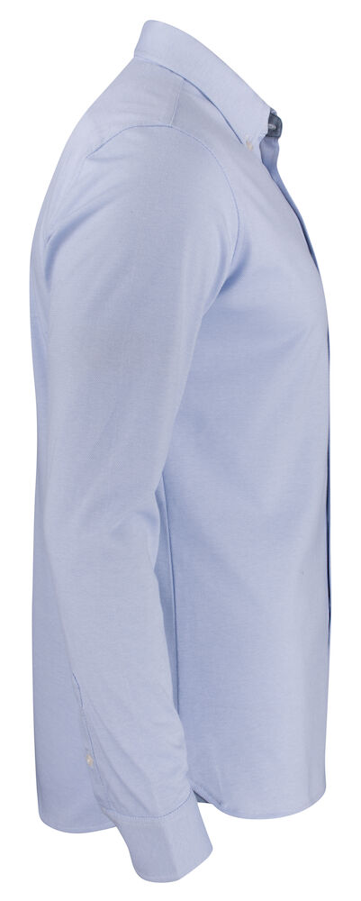 Burlingham Jersey skjorte, Light Blue - James Harvest 2113038 - 501