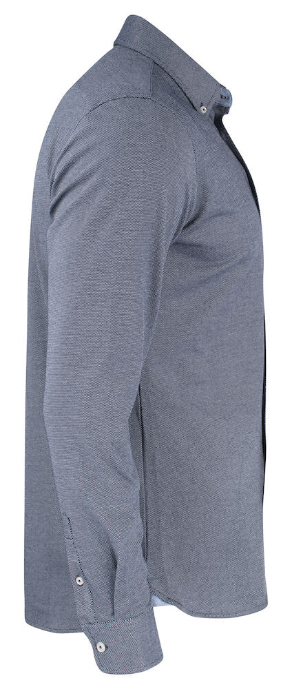 Burlingham Jersey skjorte, Navy - James Harvest 2113038 - 601