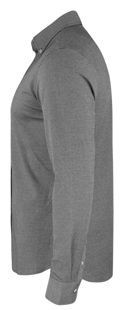 Burlingham Jersey skjorte, Sort - James Harvest 2113038 - 901