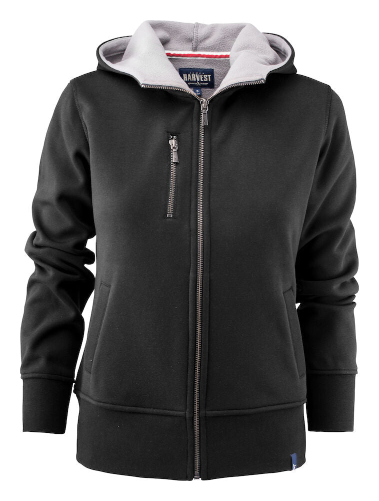 Parkwick Zip Hoodie, Sort - Dame - James Harvest 2121034