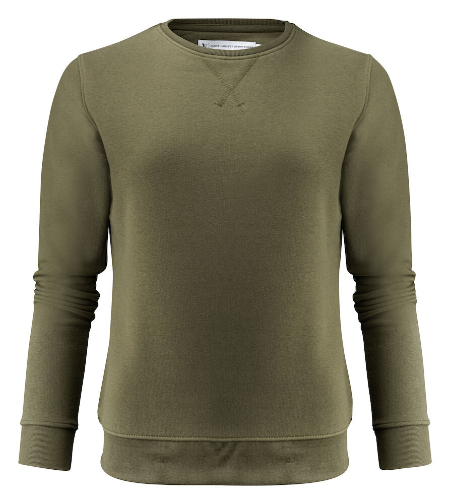 Alder Heights Sweatshirt, Oliven - Dame - James Harvest 2122040