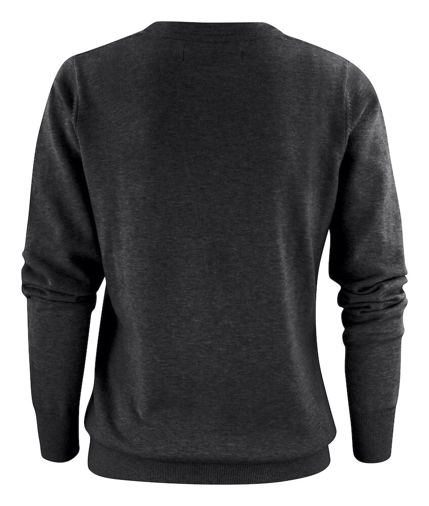 Ashland Trøje Med V-hals, Mørkegrå - Dame - James Harvest 2122505