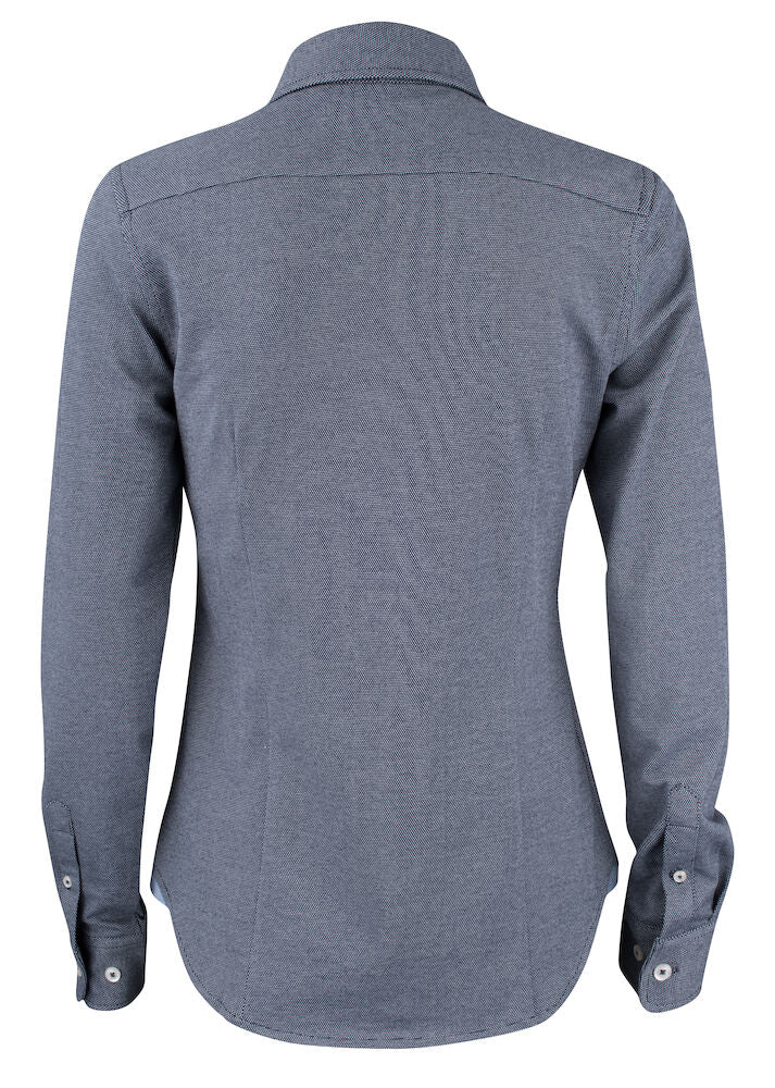 Burlingham Skjorte, Navy - Dame - James Harvest 2123028