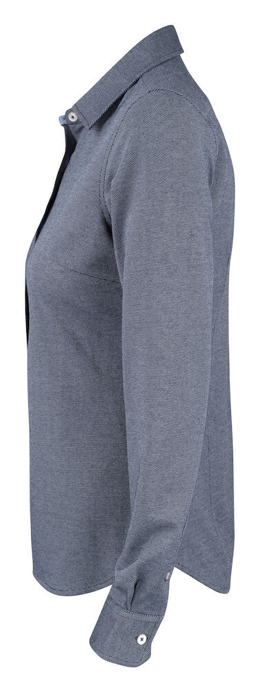 Burlingham Skjorte, Navy - Dame - James Harvest 2123028