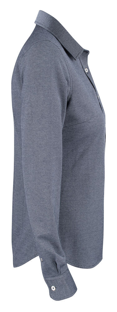 Burlingham Skjorte, Navy - Dame - James Harvest 2123028