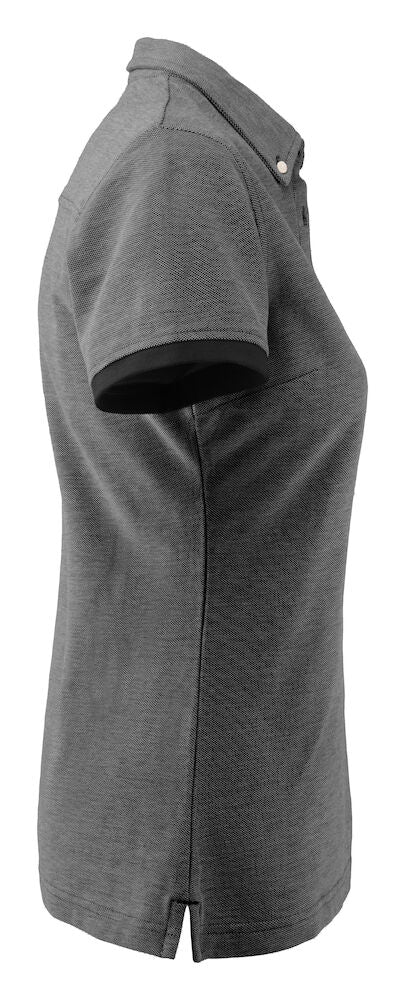 Larkford Polo, Sort - Dame - James Harvest 2125031