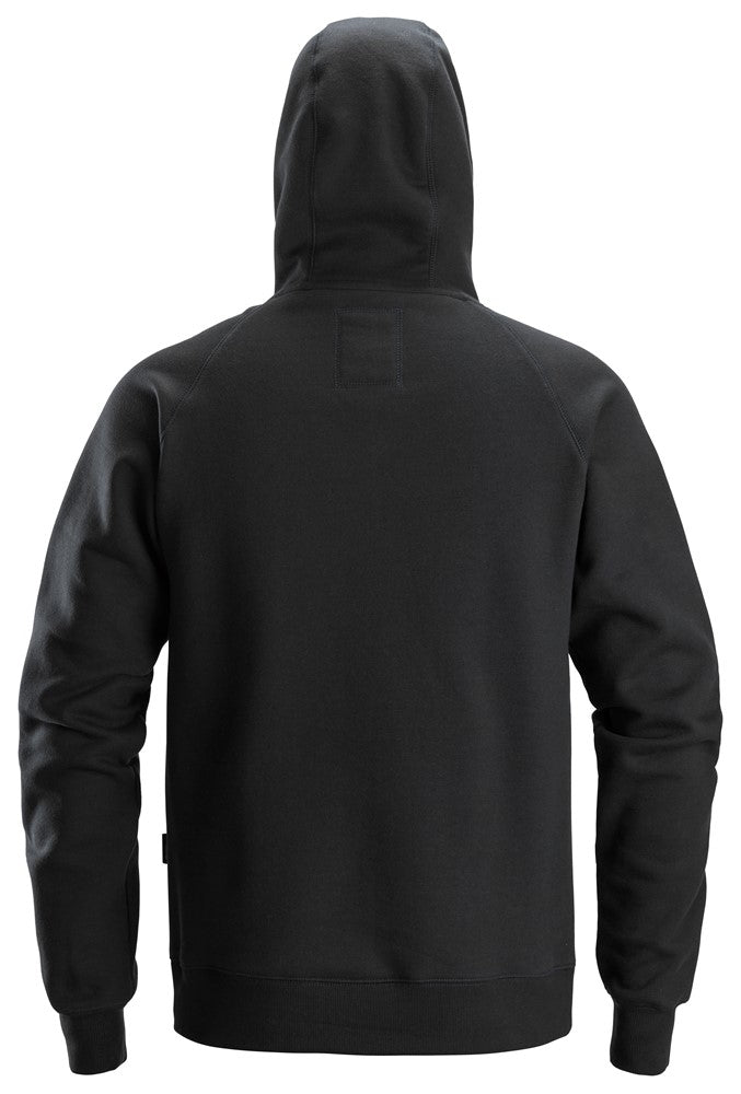 Snickers Logo hættetrøje, Sort - 2845 - 0400