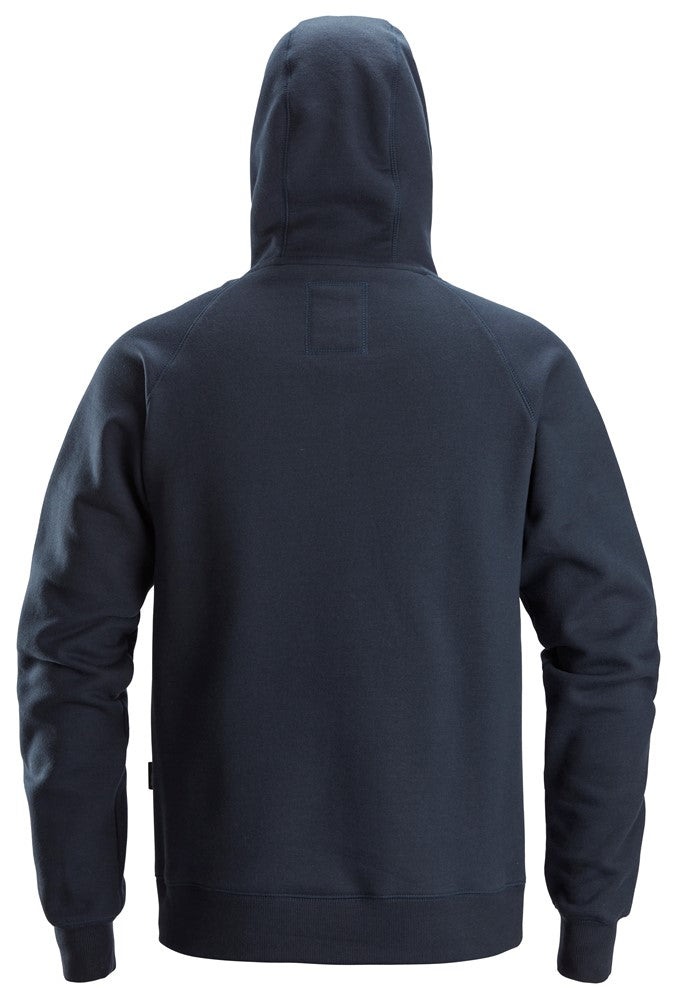 Snickers Logo hættetrøje, Navy - 2845 - 9500