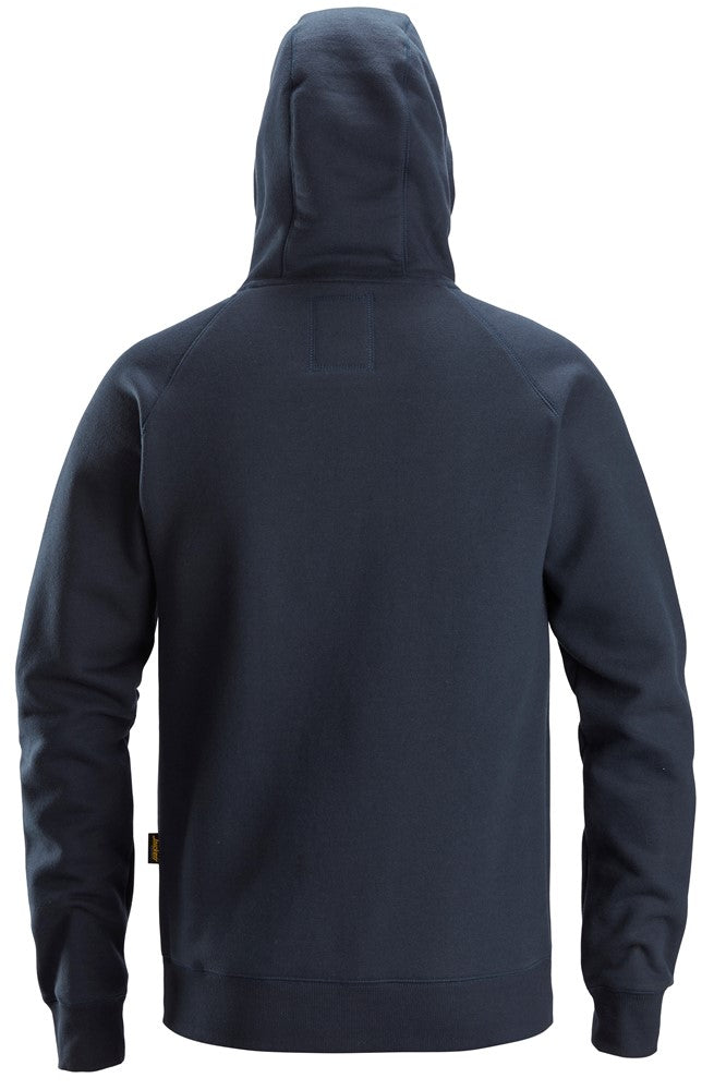 Snickers hættetrøje med lang lynlås, Navy - 2846 - 9500