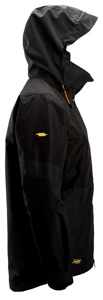 Snickers AllroundWork skaljakke 1304, Sort/Sort