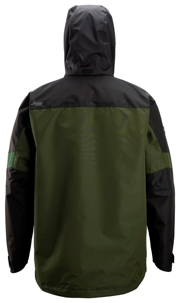Snickers AllroundWork skaljakke 1304, Khaki Grøn/Sort