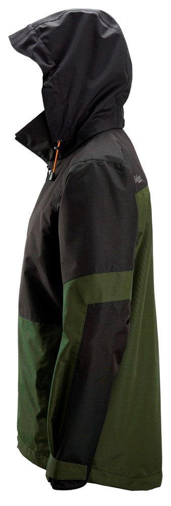 Snickers AllroundWork skaljakke 1304, Khaki Grøn/Sort