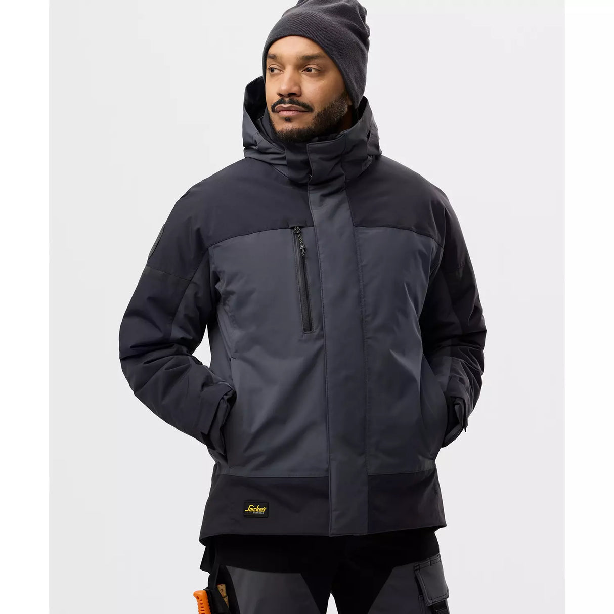 Snickers AllroundWork vinterjakke 1112, Steel Grey/Dark Steel Grey, Herre