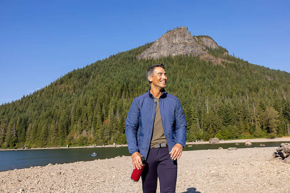 Packwood Jakke, Herre, Mørk Navy - CUTTER & BUCK - 351426-580