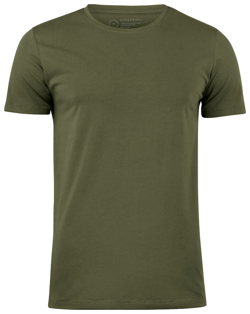 Manzanita Roundneck, Herre, Ivy Green - CUTTER & BUCK 353408 - 640
