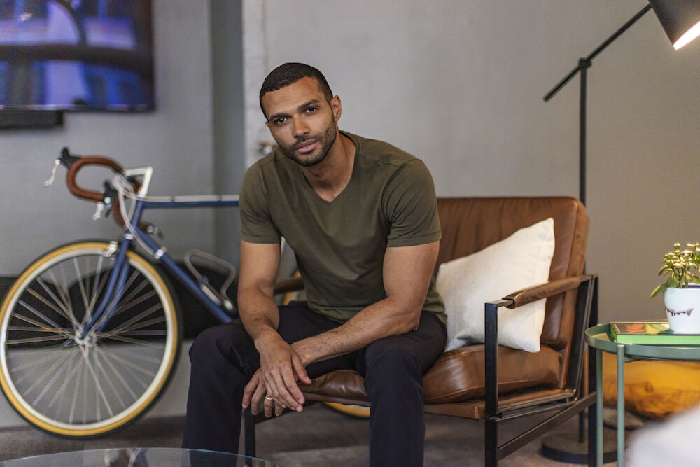 Manzanita Roundneck, Herre, Dark Navy - CUTTER & BUCK 353408 - 580