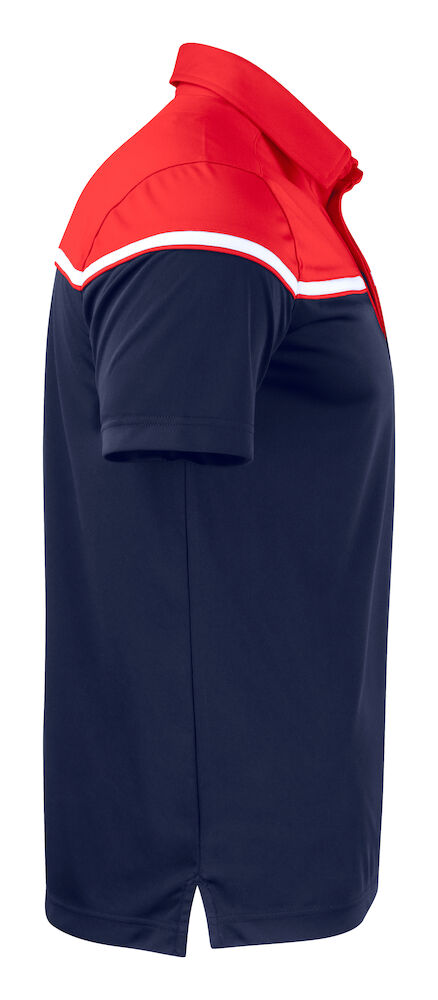 Seabeck Polo, Herre, Black/Red - CUTTER & BUCK 354428 - 9935