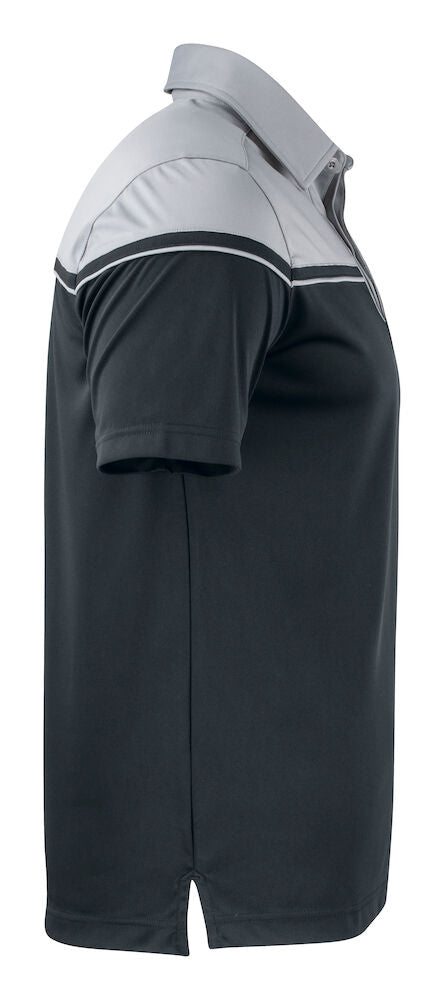 Seabeck Polo, Herre, Black/Light Grey - CUTTER & BUCK 354428 - 9993