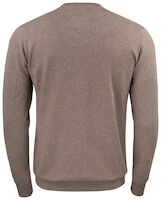 Oakville Crewneck, Herre, Nougat Melange - Cutter & Buck-355416