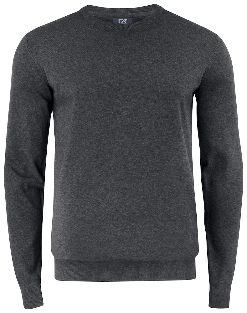 Oakville Crewneck, Herre, Anthracite Melange - Cutter & Buck-355416