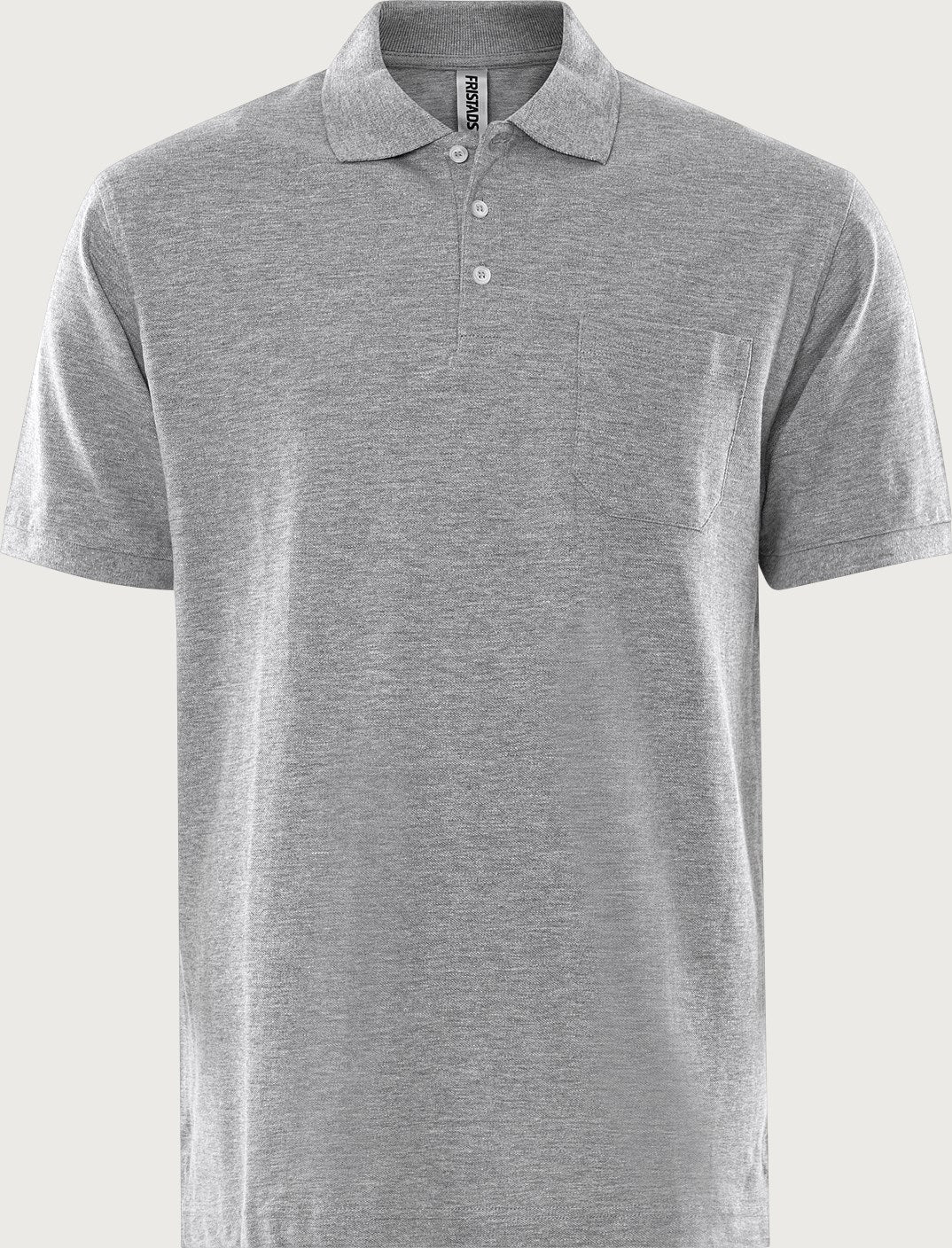 Acode Heavy Poloshirt, Lysegrå, Kansas 100219-910