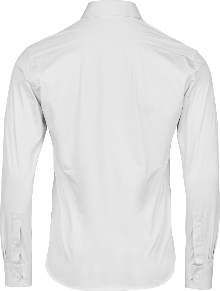 Stretch Skjorte , Hvid, Herre - Style 4030
